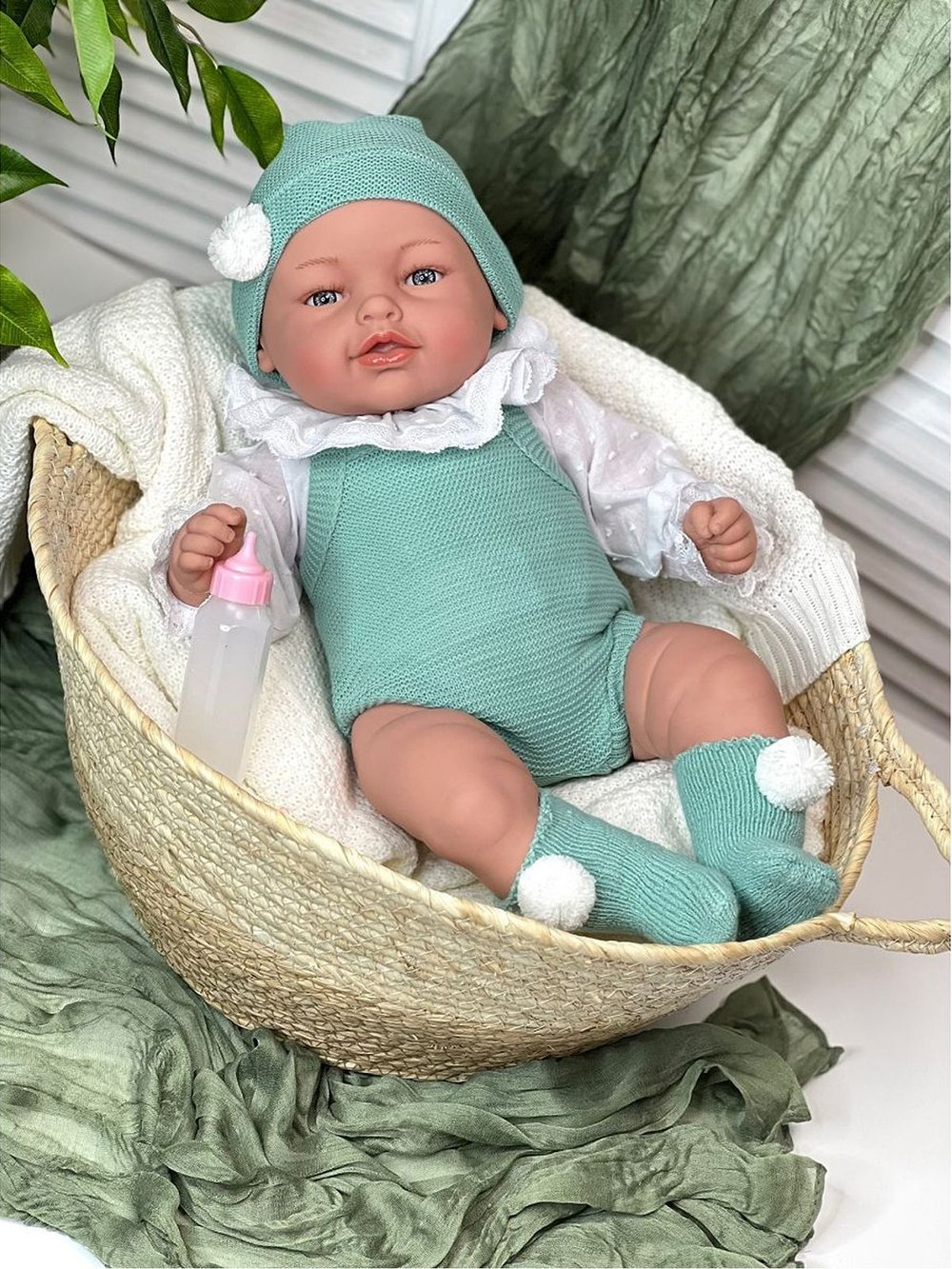 Кукла Manolo Dolls мягконабивная LEO 47см в пакете (1186)