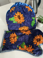 Комплект грелка на чайник с рукавичкой