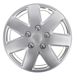 Колпаки R14 Rigel 4шт (серебристые) ABS-пластик ARNEZI A0702059