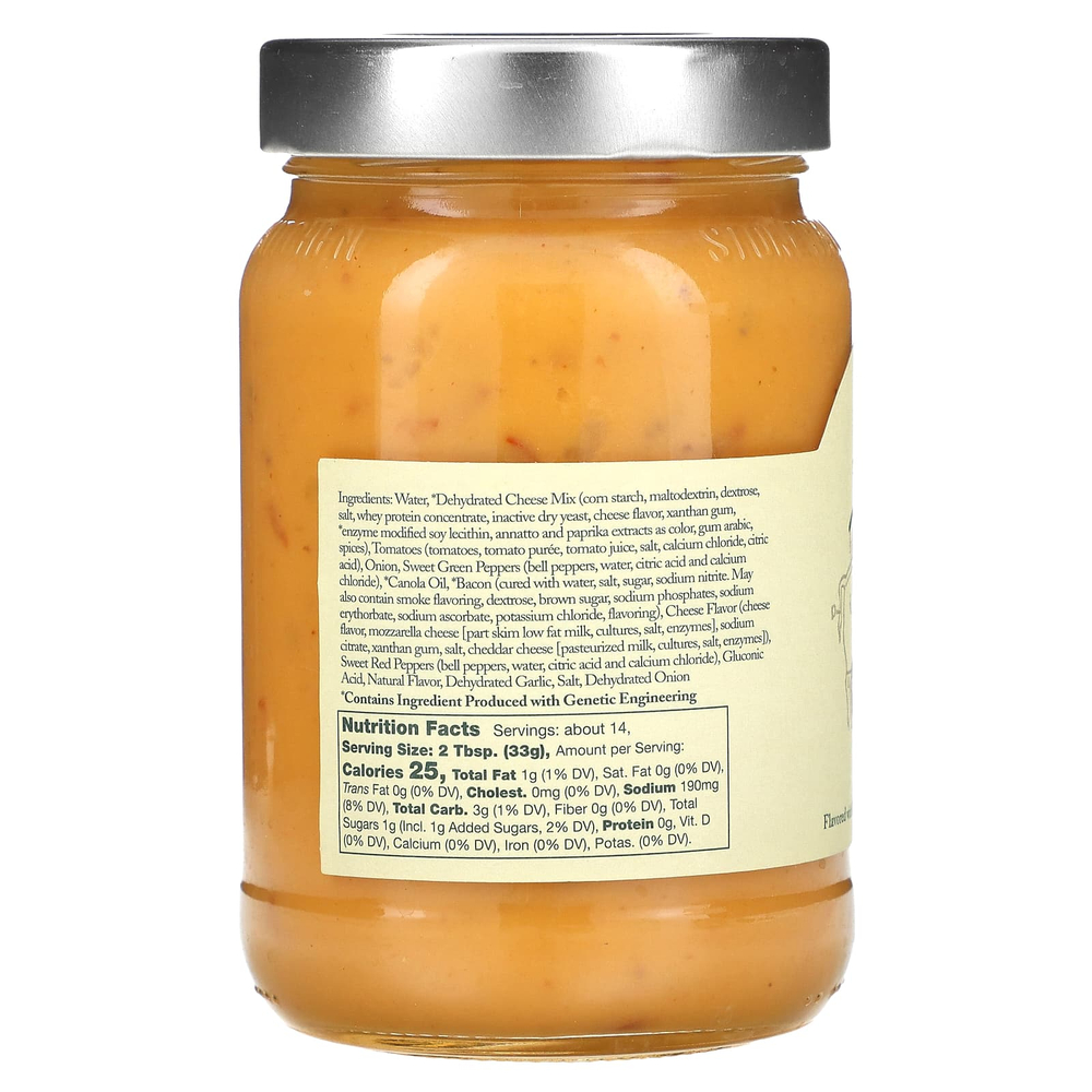 Stonewall Kitchen, сыр с беконом, 454 г (16 унций)