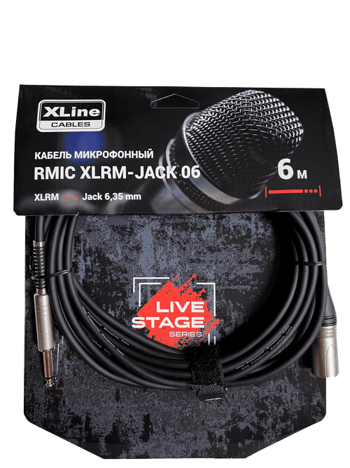 XLINE Cables RMIC XLRM-JACK 06 Кабель микрофонный