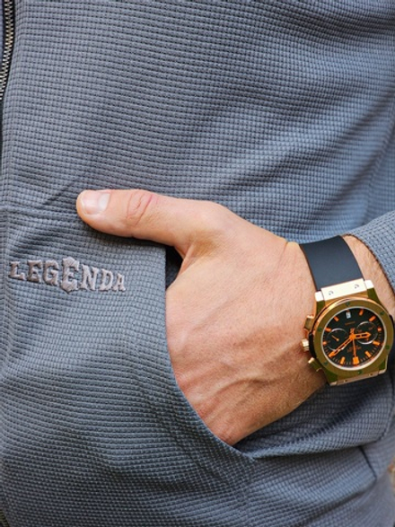 Толстовка мужская LEGENDA Under Ground серый