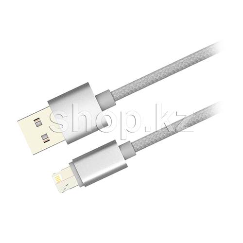 шнур Olmio microUSB+lightnong 1m (38767)