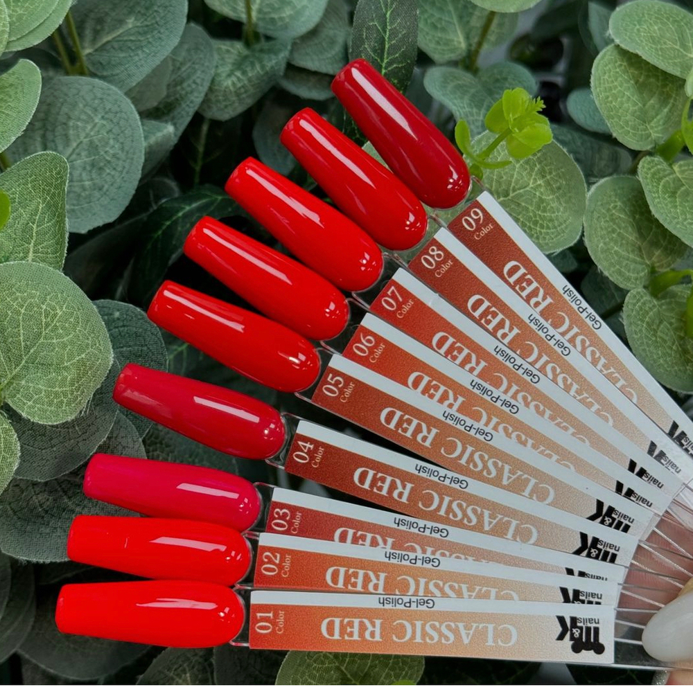 Гель-лак Classic RED № 08, 10 мл M&K