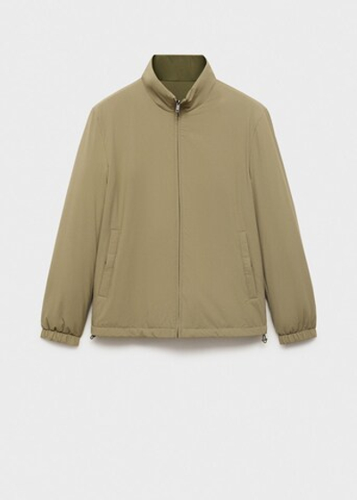 Двусторонняя стеганая куртка из водоотталкивающей ткани