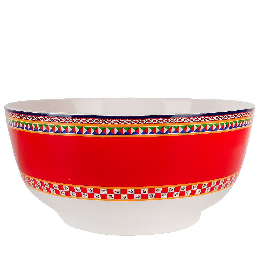 Салатник "Sicilia Sole" d= 20см (фарфор) (подарочная упаковка)