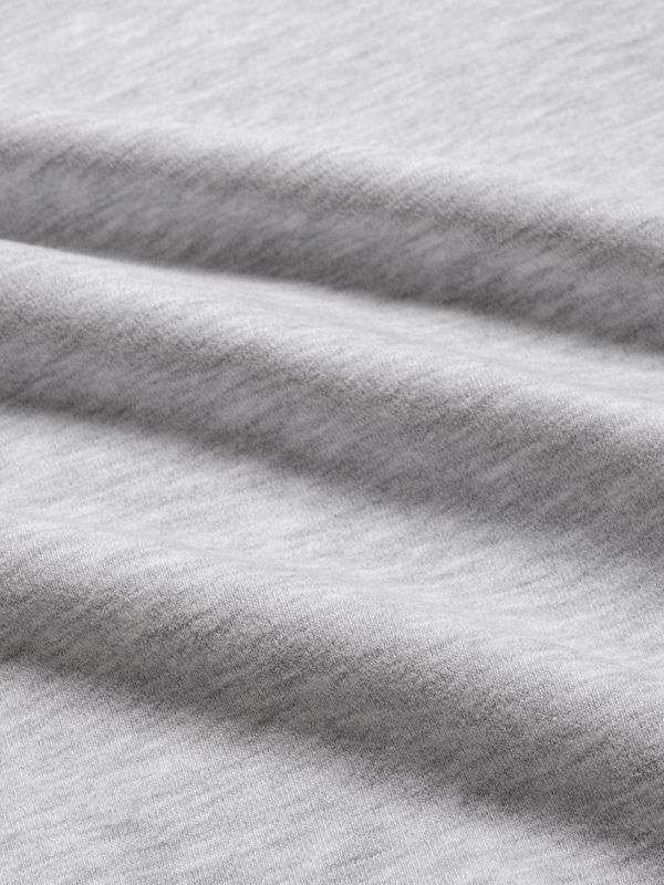 Толстовка F&K меланж серая - фото 18