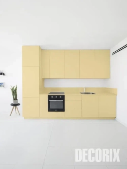 Краска бежевая в баллончике глянцевая акриловая DECORIX - "Кремовая" эмаль аэрозольная для любых поверхностей 520 мл