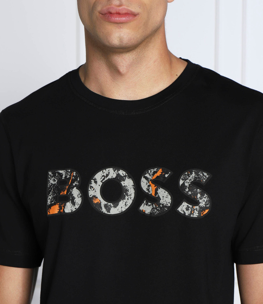 футболка teetrury 2 BOSS ORANGE - черный(50478776)
