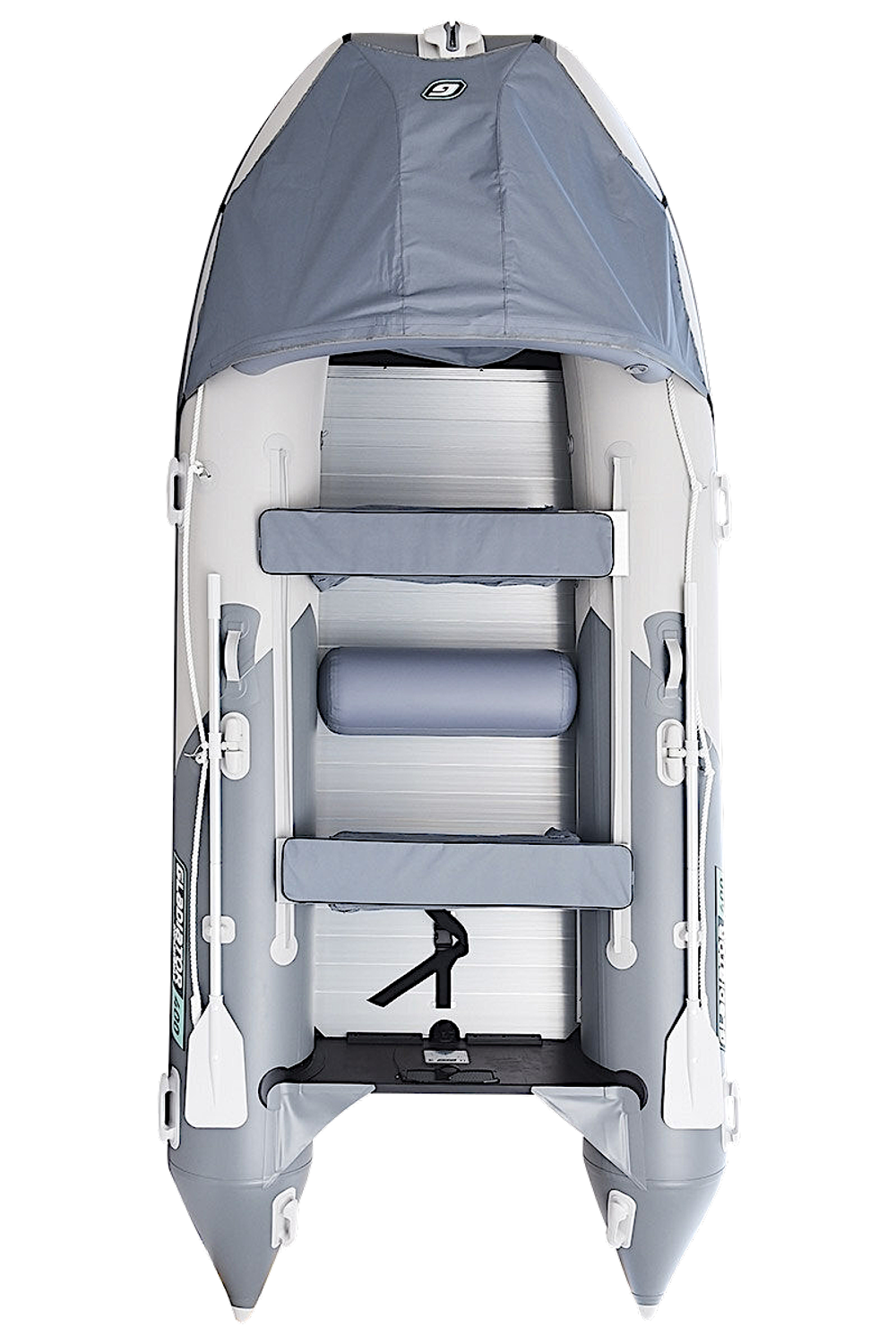 Лодка ПВХ Gladiator Professional D470AL с алюминиевым полом