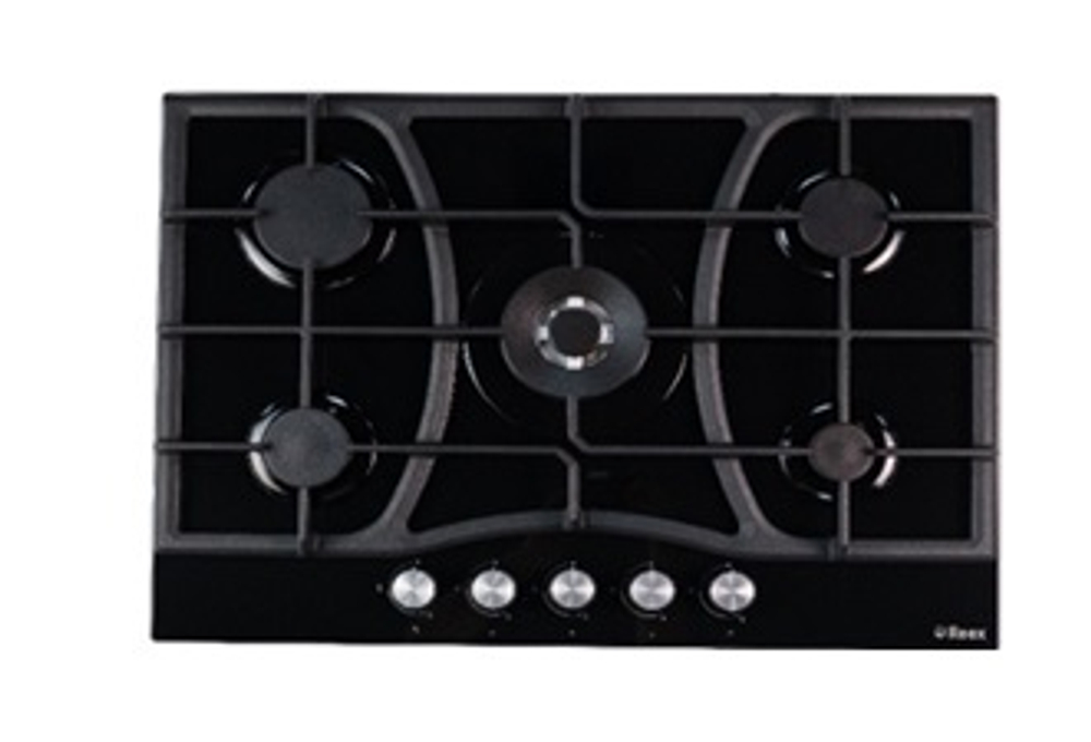 Газовая варочная панель REEX PGW-750BF BkGl стекло Германия 1