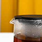 Чайник заварочный Nors, 600 мл, боросиликатное стекло/пластик