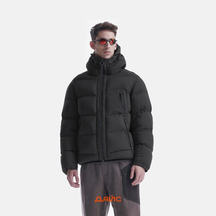 Пуховик мужской Krakatau Rook Hooded Puffer Jacket артикул:Qm559-1 - купить в магазине Дайс