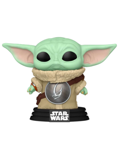 Фигурка Funko POP! Bobble Star Wars M & G Grogu with Mudhorn Chest Armor
