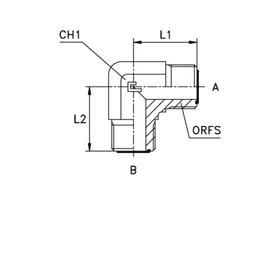 Соединение P90 ORFS 1.11/16