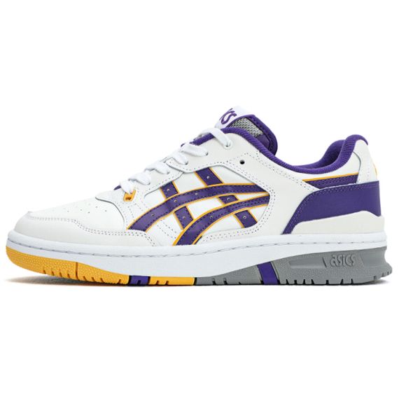 Asics EX89 Повседневная обувь Низкий верх Белый фиолетовый Унисекс