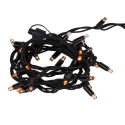 Гирлянда ЭРА ERAPS-NZ1 светодиодная новогодняя уличная нить 3 м желтая 30LED