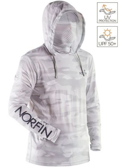 Джемпер Norfin SUN PRO GUARD HOODIE GRAY р.M