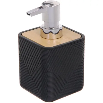 Дозатор для жидкого мыла Торонто 380 мл черный