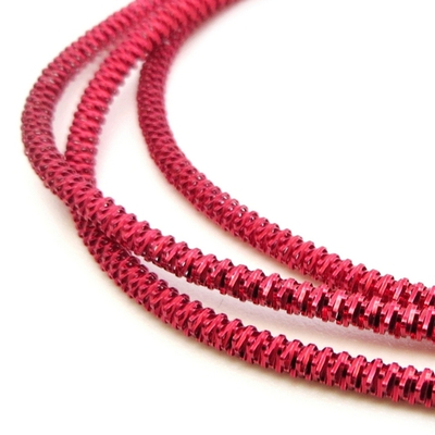 Канитель мягкая, фигурная KAN/MS, 2 мм, глянец, красный