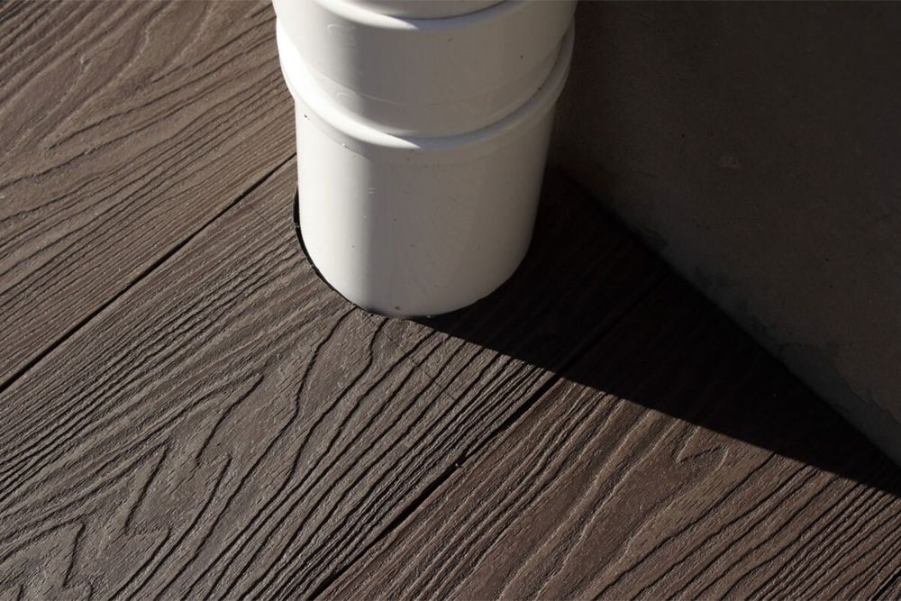 Террасная доска NauticPrime (Light) Esthetic Wood, 145x22, длина 400 см, Венге (Шоколад)