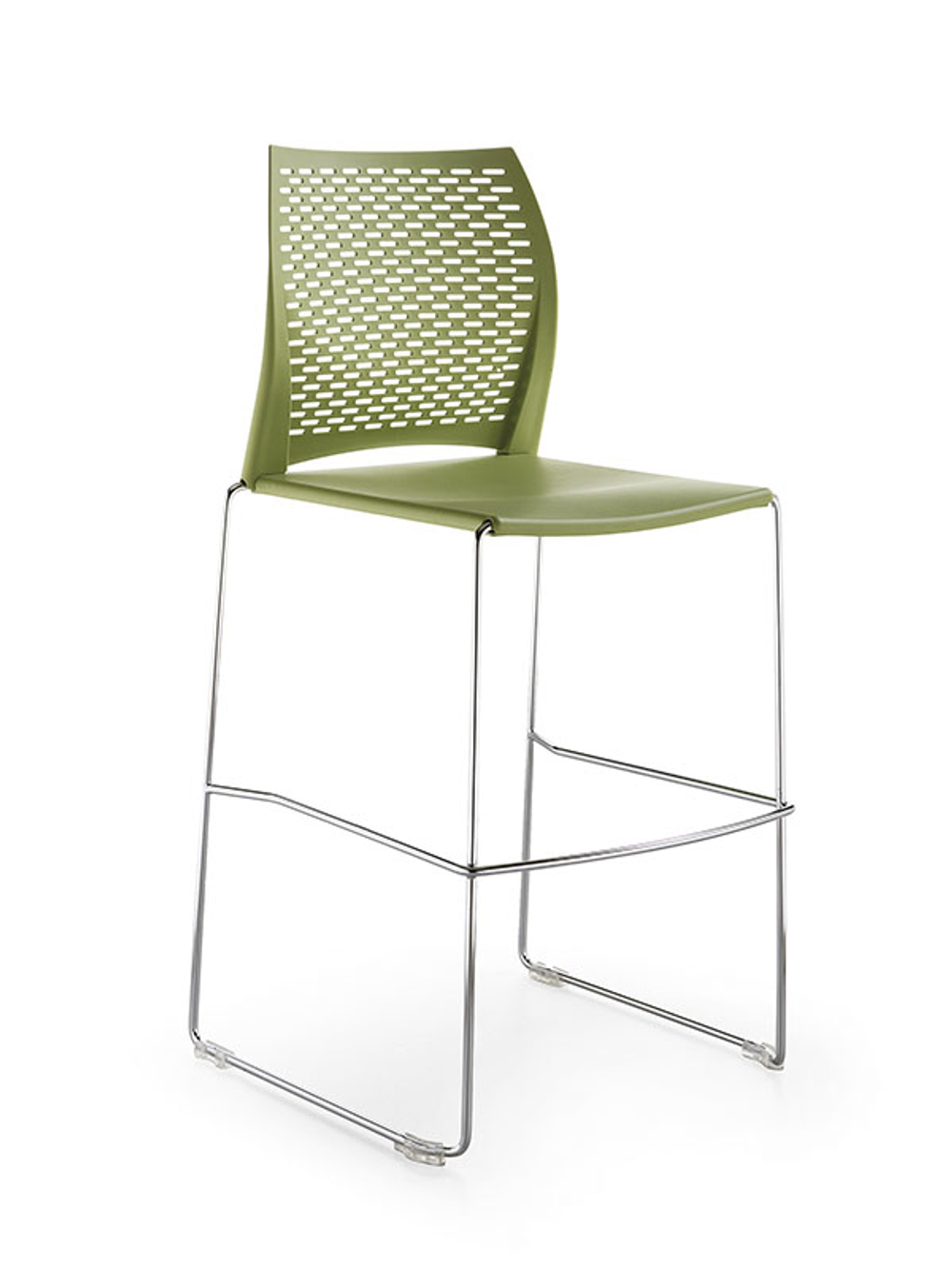 Net стул на полозьях кухонный/барный