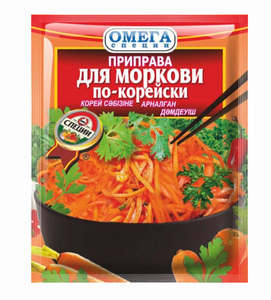 ПРИПРАВА ОМЕГА ДЛЯ МОРКОВИ ПО-КОРЕЙСКИ 20ГР