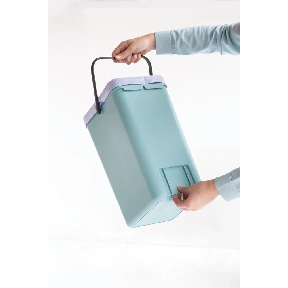 Brabantia Контейнер для мусора Sort & Go 12л мятный 109744