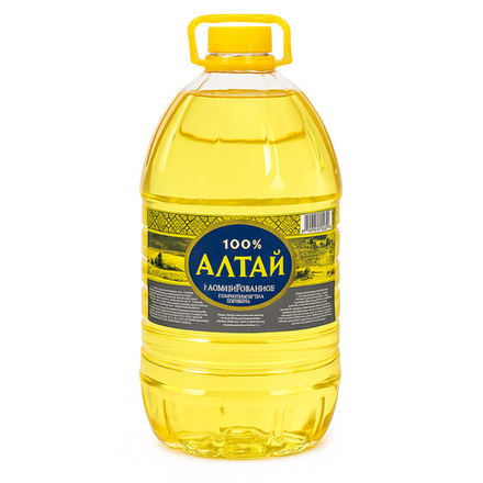 Масло подсолнечное Рецепты Алтая 3 л