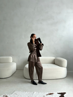 Кимоно Ацетат (кофейный хаки)