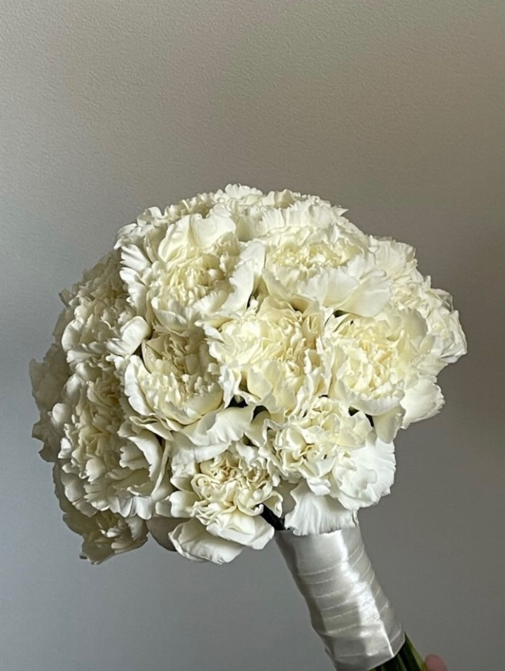 Свадебный букет из диантусов