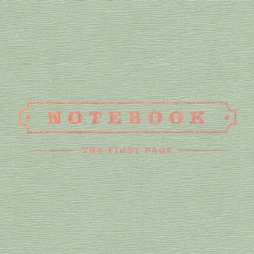Альбом PARK KYUNG (BLOCK B) - NOTEBOOK 1st Mini Album