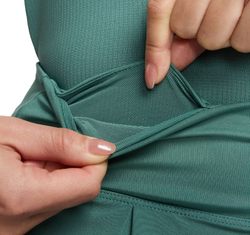 Теннисная юбка Nike Court Dri-Fit Advantage Club Skirt - зеленый