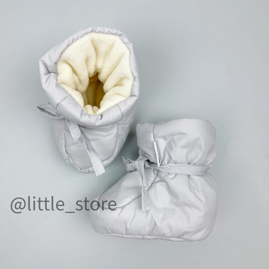 Пинетки демисезонные "Коди" Светло-серые