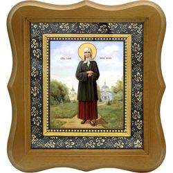 Ксения Петербургская Святая блаженная. Икона на холсте