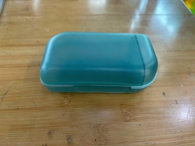 Мыльница закрытая Ария зеленая HM9017