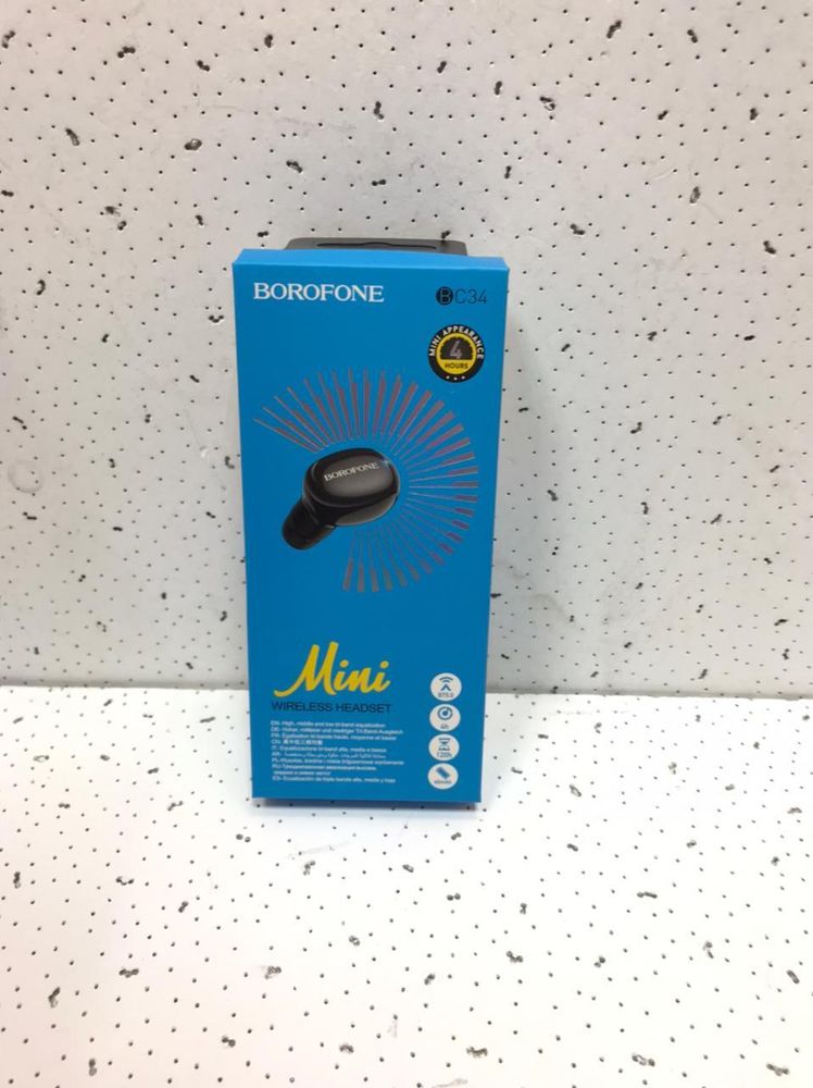 Bluetooth гарнитура Borofone BC34 Back