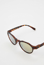 Спортивные очки HILX Feral Matt Demi / Gold Mirror Polarized Lens