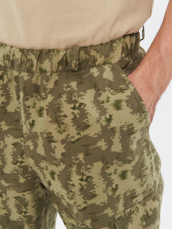 Брюки летние Антигнус ткань Смесовая цвет Ряска