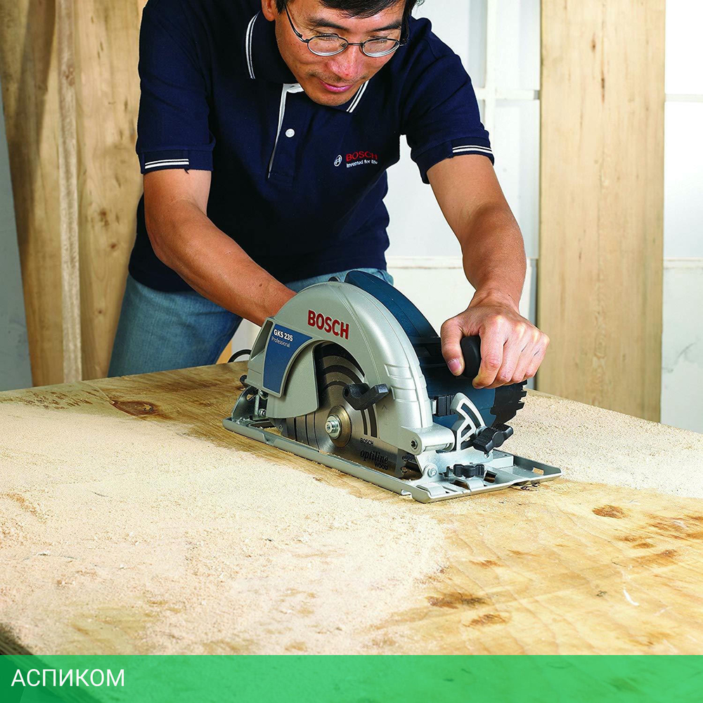 Дисковая (циркулярная) пила Bosch GKS 235 Turbo Professional (06015A2001)