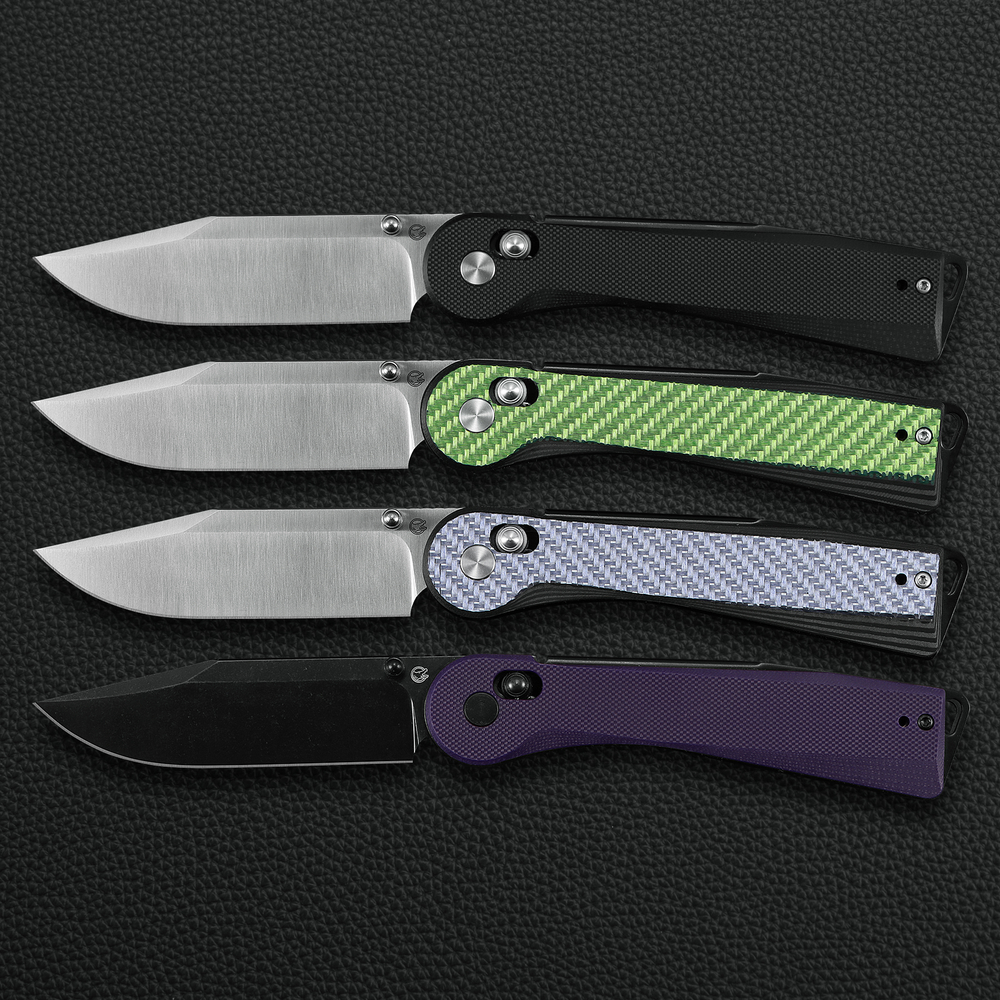 Нож Трек / Trek фиолетовый карбон