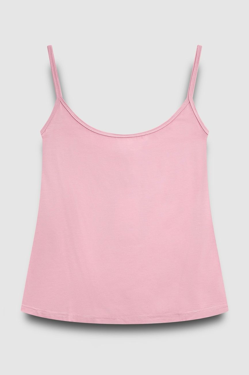 Майка из бамбука, розовый