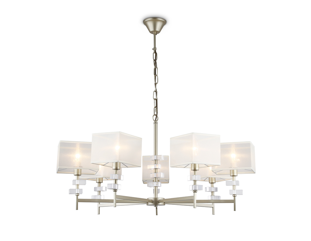 Светильник подвесной LH71332/7 CGD золото E14/7 max 40W D*860*850