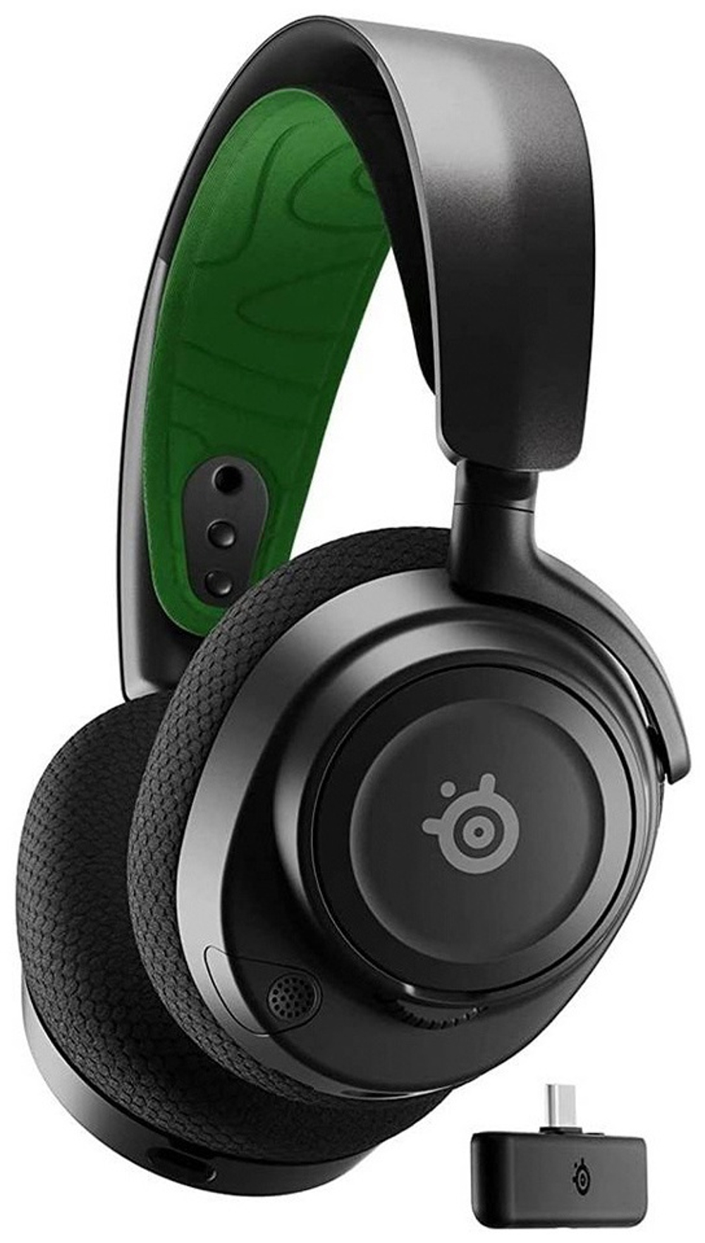 Наушники SteelSeries Arctis Nova 7X черно-зеленый