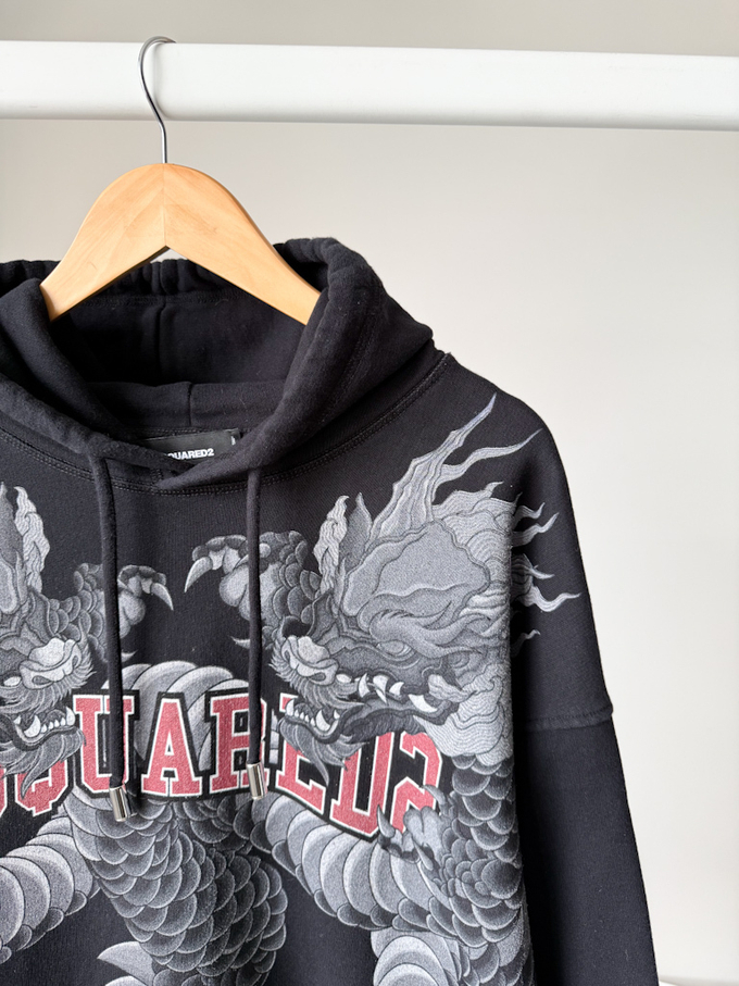 Хлопковое худи Dsquared2, XL