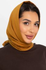 Косынка с отворотом (горчичная) КО19-23М LT Collection