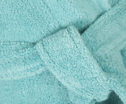 Элитный халат махровый Hanim&Sultan бирюзовый от Hamam