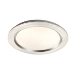 7782/EL MARON SN 000 Светильник пластик/белый/серебро LED 70Вт 3000-6000К D497 IP43 пульт ДУ VENDY