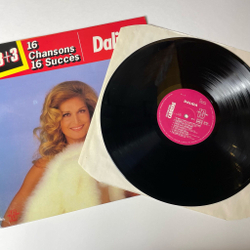 Винтажная виниловая пластинка LP Dalida Далида 16 Chansons 16 Succes (France 1981) Salama Ya Salama