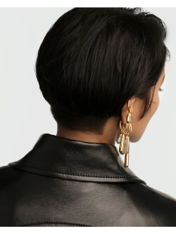 Подвеска Drop серебро 925 пробы покрытое золотом